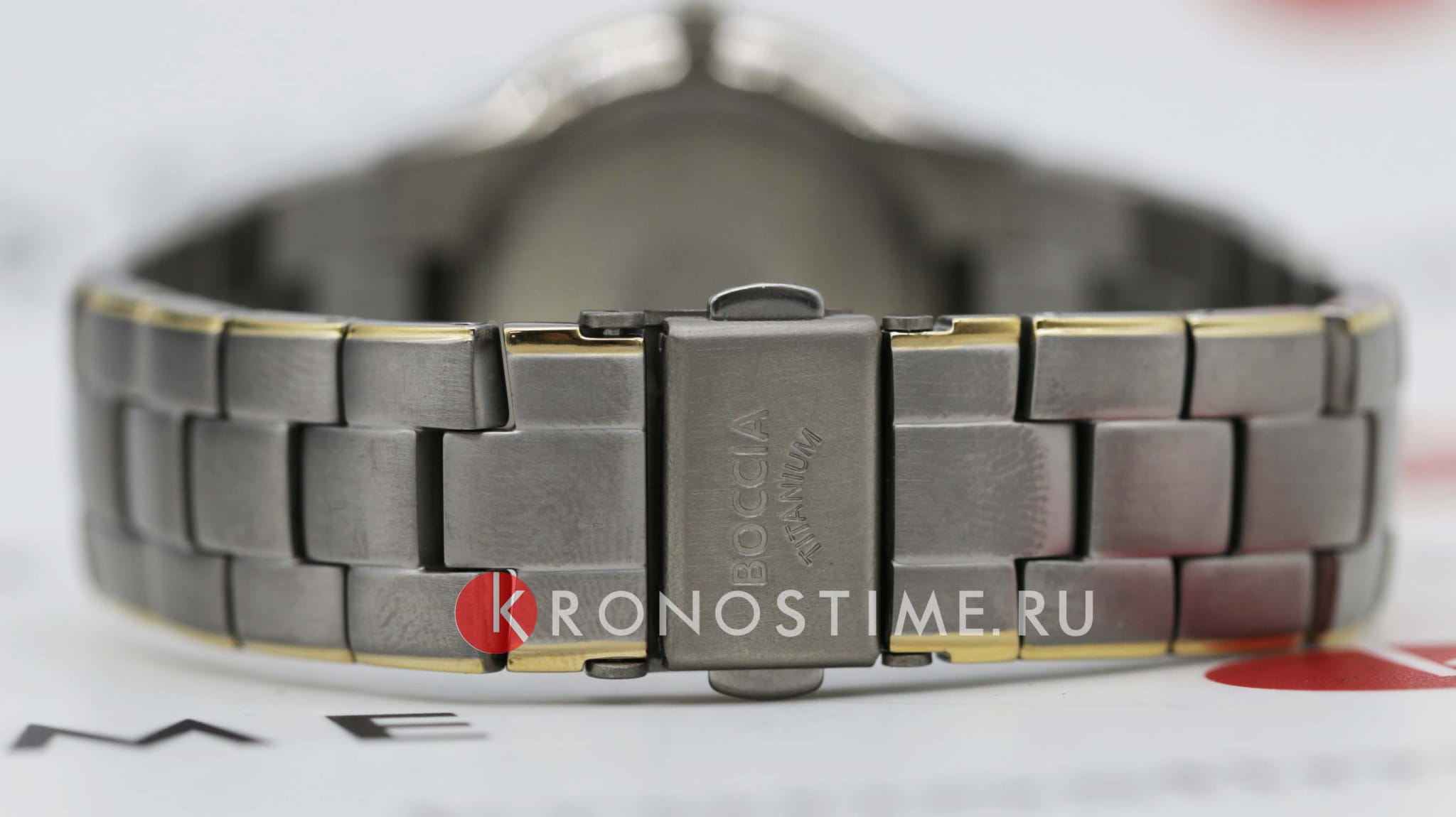 Boccia Titanium Boccia Titanium 3297-02  - задняя крышка титан корпуса, германия часы